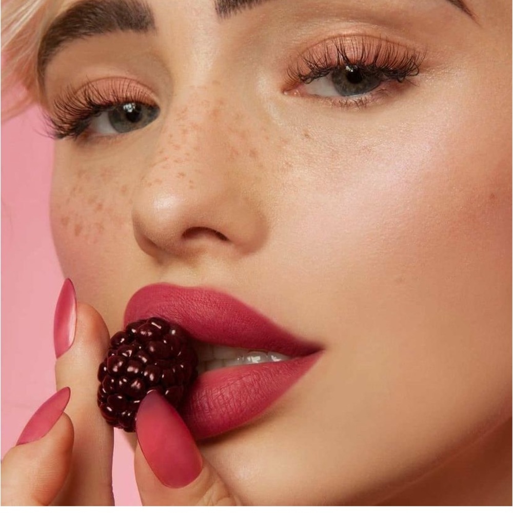 Lime Crime Plushies Soft Matte Liquid Lipstick in Blackberry BNIB - Picture 7 of 12